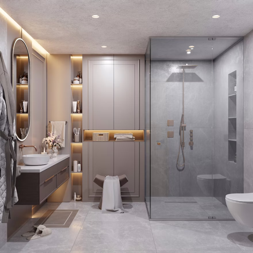 Badrumsrenovering — Örgryte, Göteborg